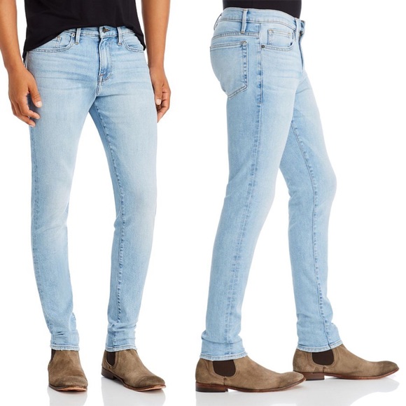 FRAME Denim Jagger True Skinny Jeans In ISAAC - Picture 2 of 5